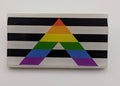 PRIDE FLAG RECTANGLE PIN 1.5" - ALLY