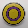 PRIDE FLAG ROUND PIN 1.5" - Intersex