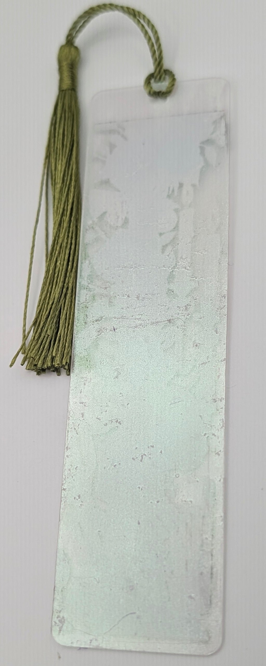 Gothic-Inspired Artisan Bookmark - Roses, Butterfly, Candle
