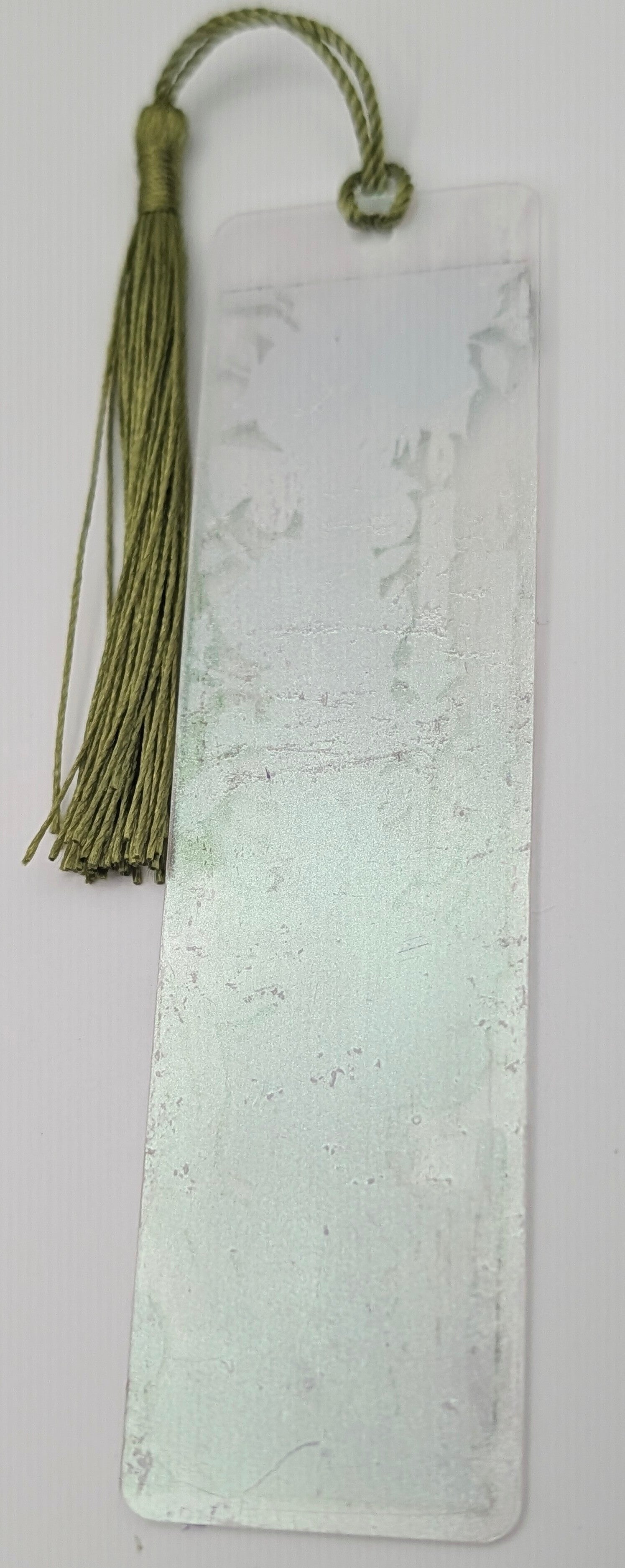 Gothic-Inspired Artisan Bookmark - Roses, Butterfly, Candle