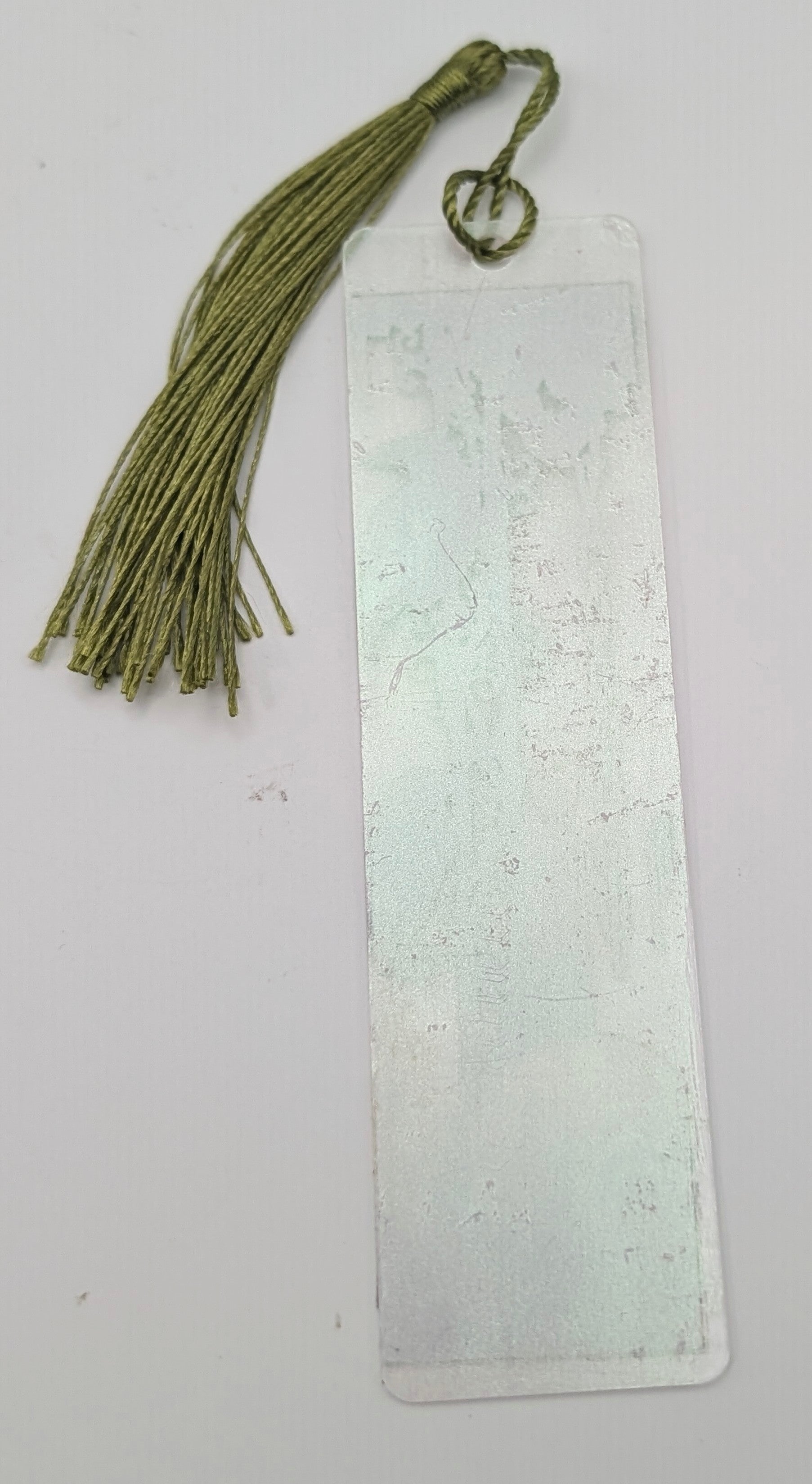 Gothic-Inspired Artisan Bookmark - Vines & Skulls