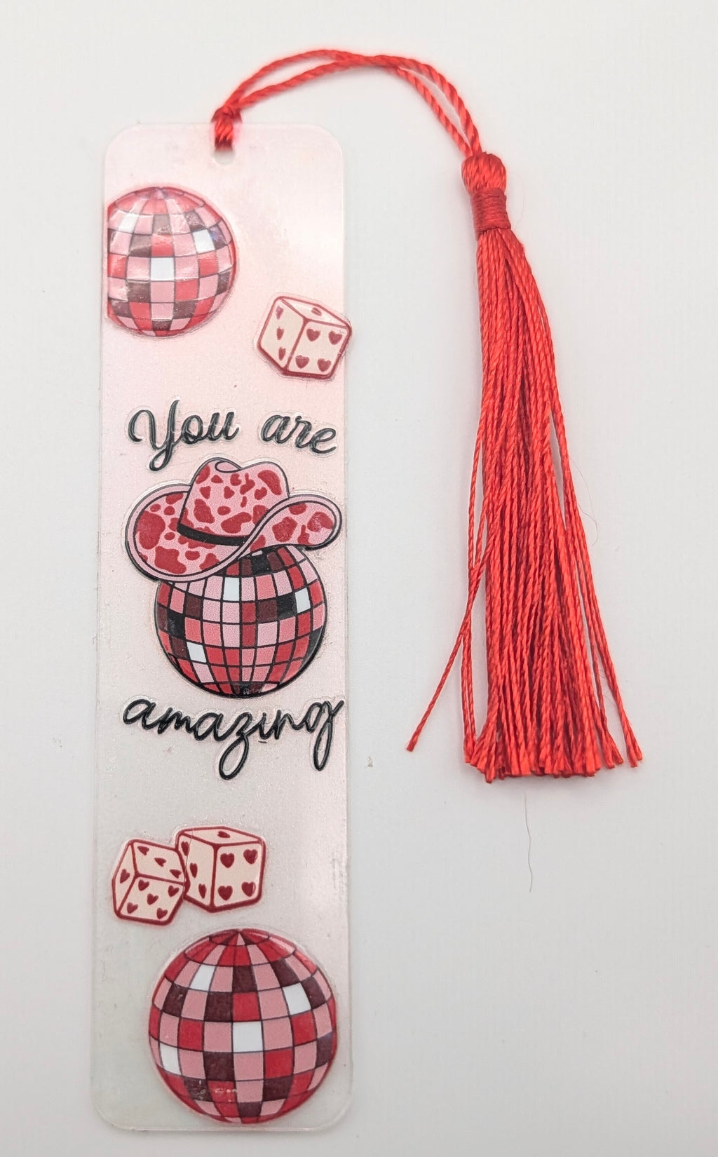 You Are Amazing Disco Cowgirl Bookmark | Slightly Dramatic Creations