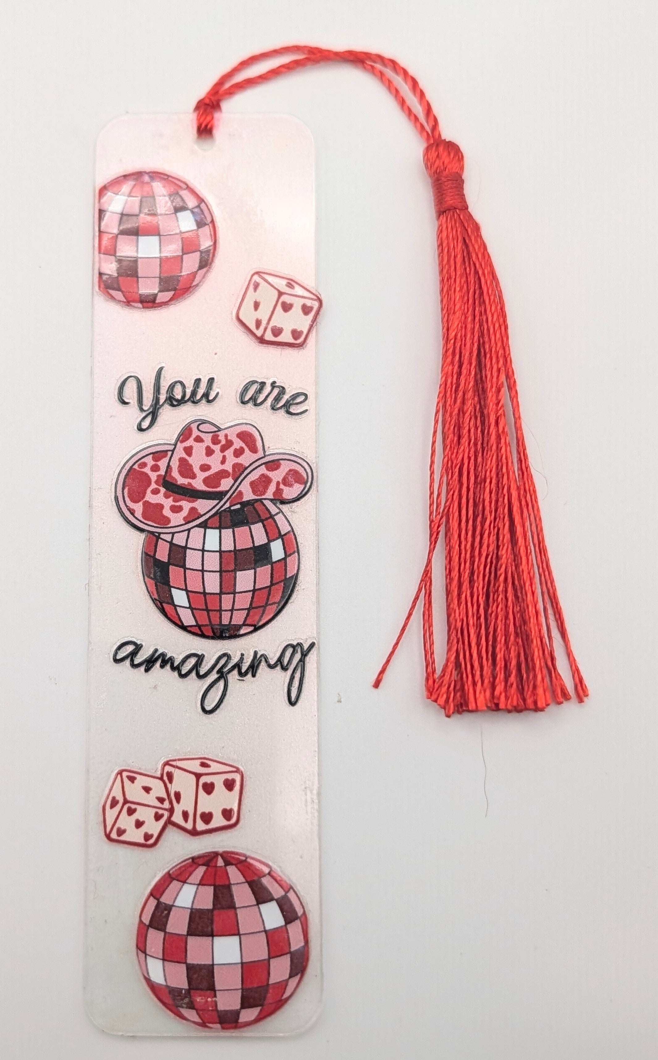 You Are Amazing Disco Cowgirl Bookmark | Slightly Dramatic Creations