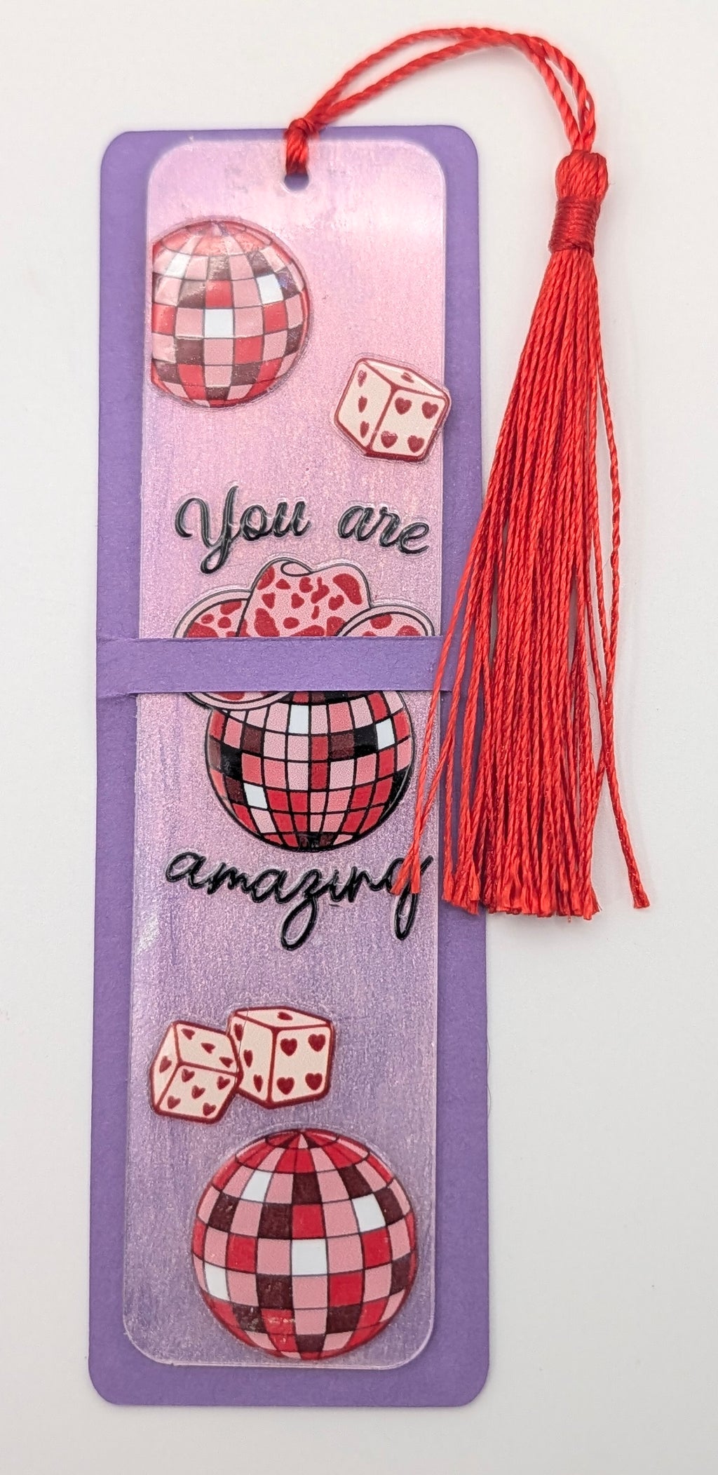 You Are Amazing Disco Cowgirl Bookmark | Slightly Dramatic Creations