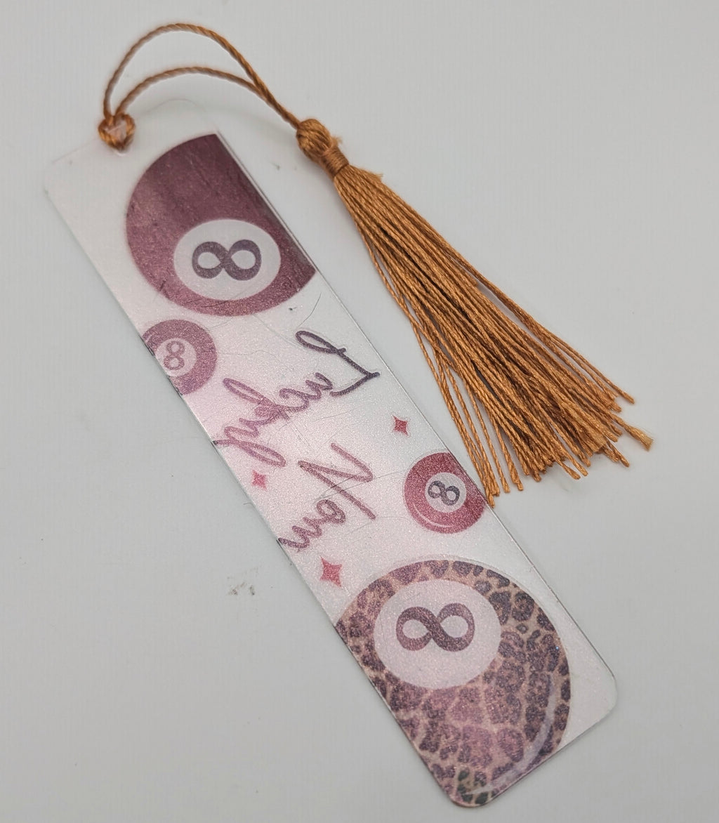 "Lucky You" Billiards Bookmark