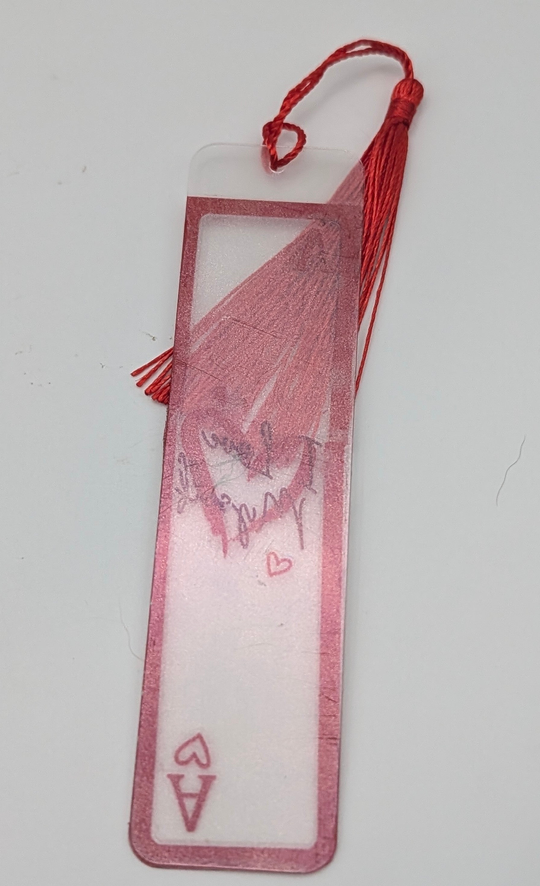 "I Love Myself" Ace of Hearts Bookmark