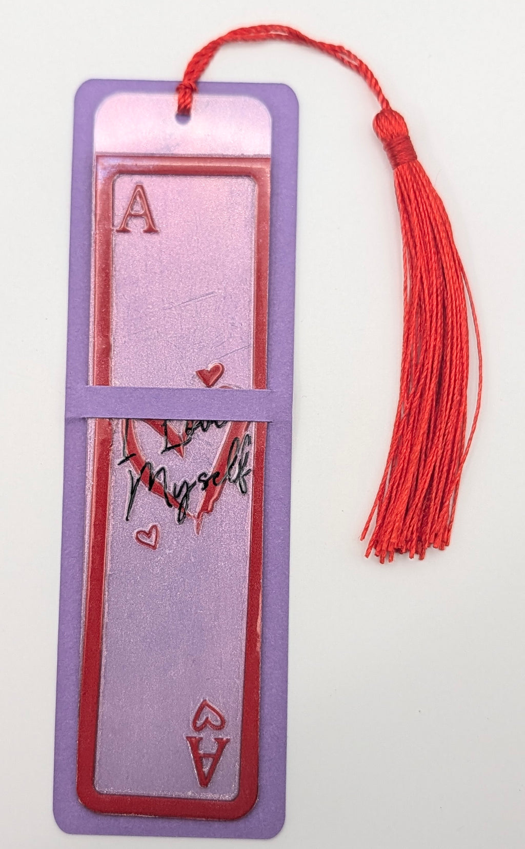 "I Love Myself" Ace of Hearts Bookmark