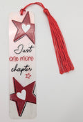 "Just One More Chapter" Star Bookmark
