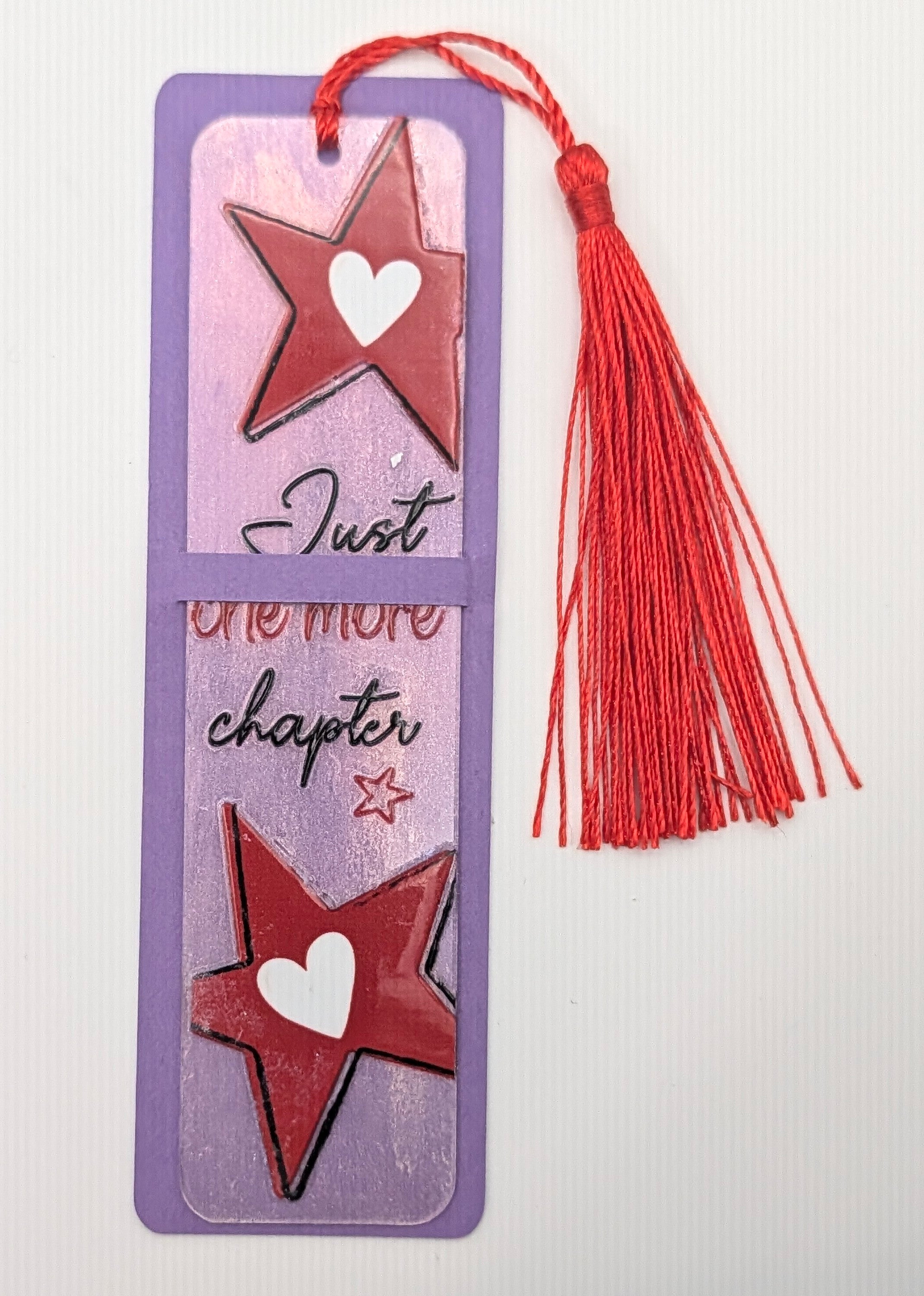 "Just One More Chapter" Star Bookmark