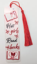 "Hot Girls Read Books" Bookmark