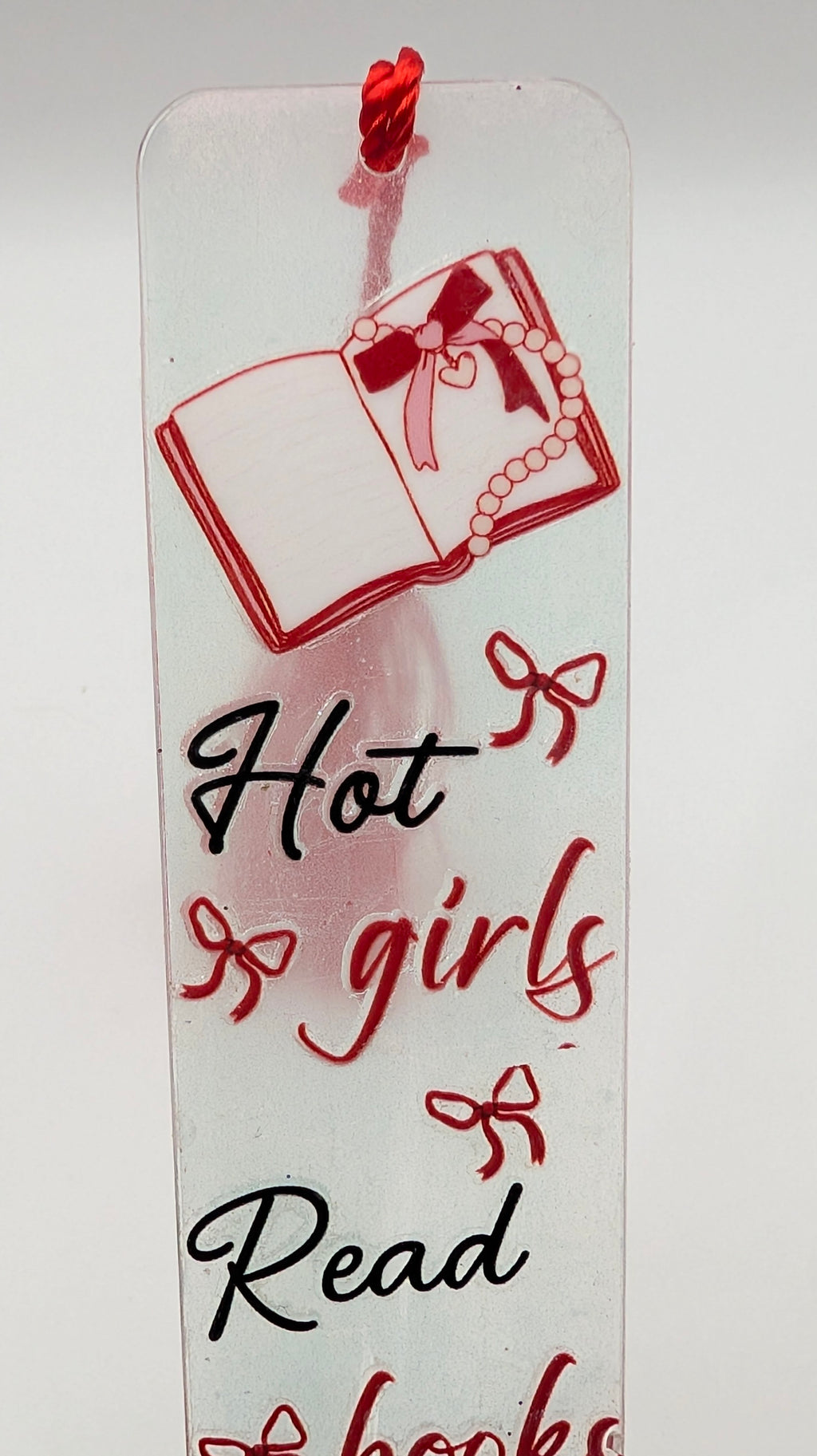 "Hot Girls Read Books" Bookmark