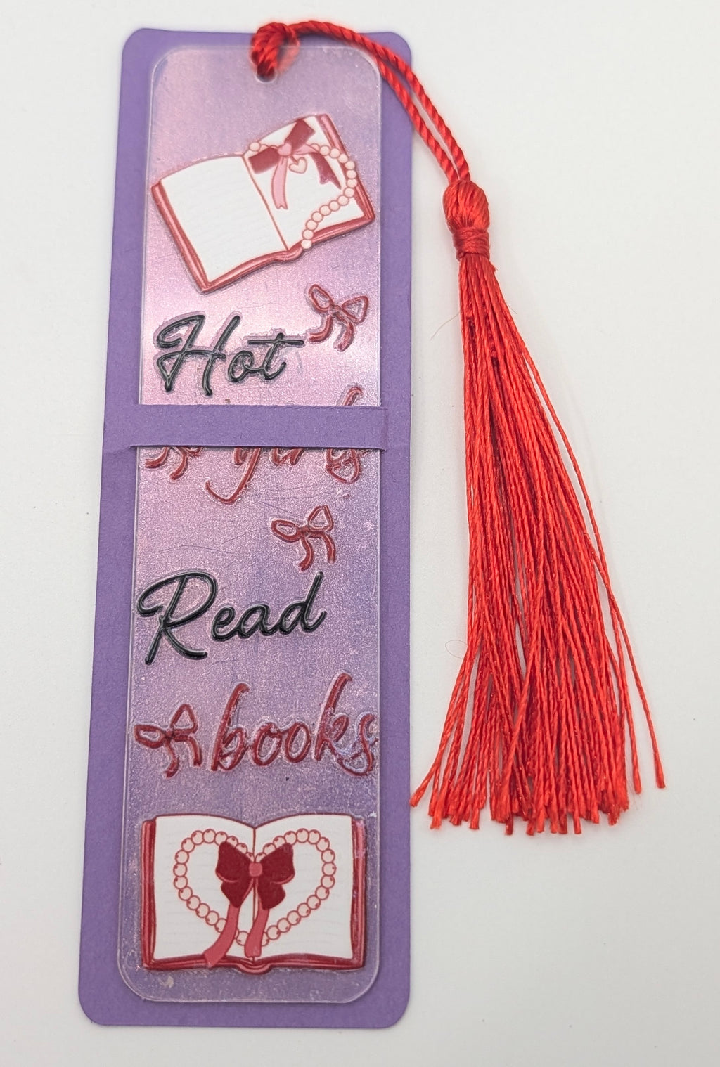 "Hot Girls Read Books" Bookmark