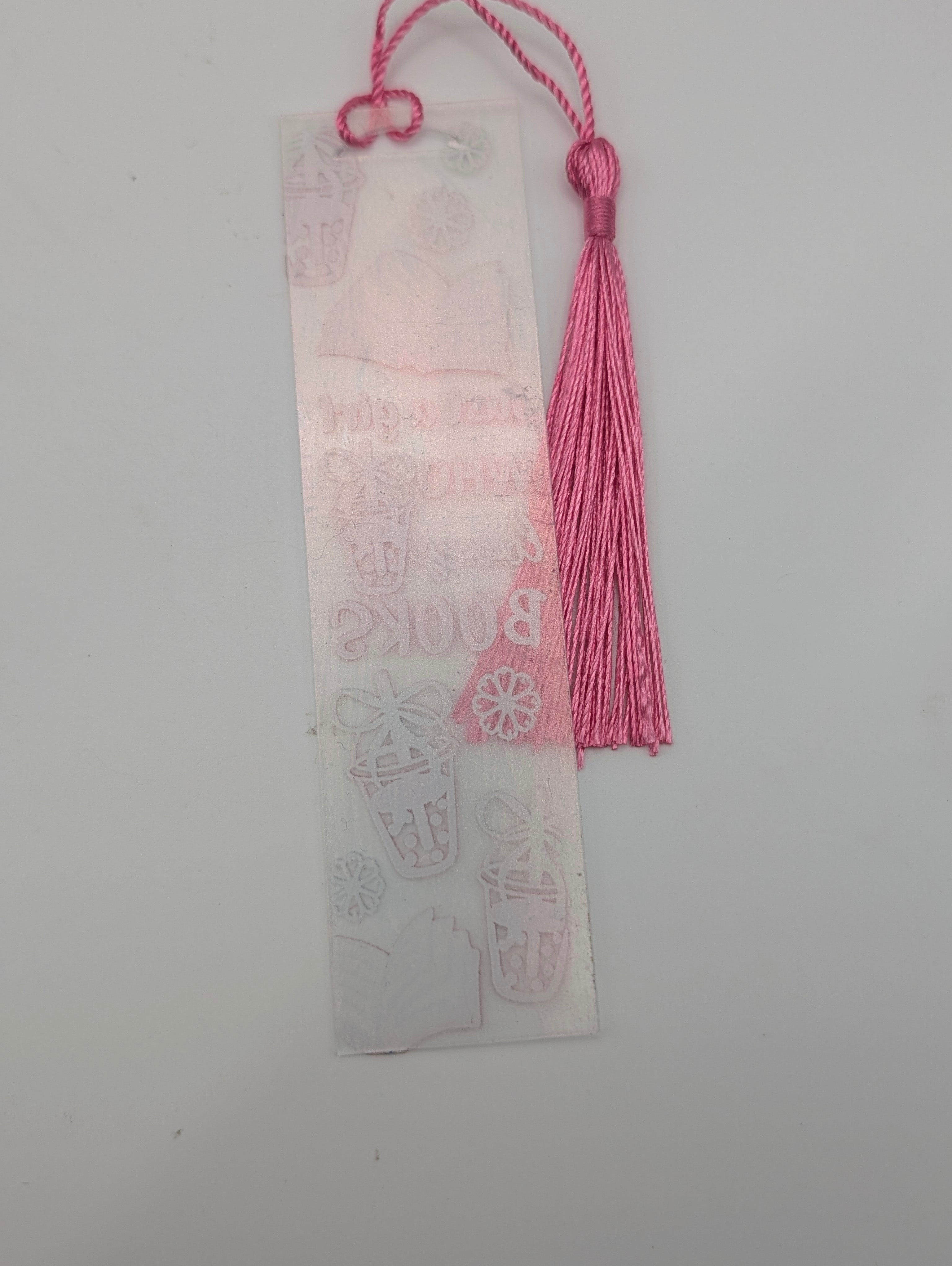 "Just a Girl Who Loves Books" Boba Tea Bookmark