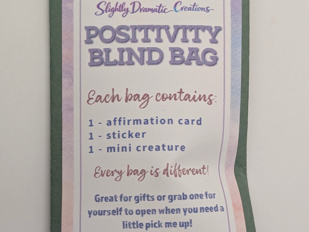 Positivity Blind Bags – Handmade Mystery Pick-Me-Ups!