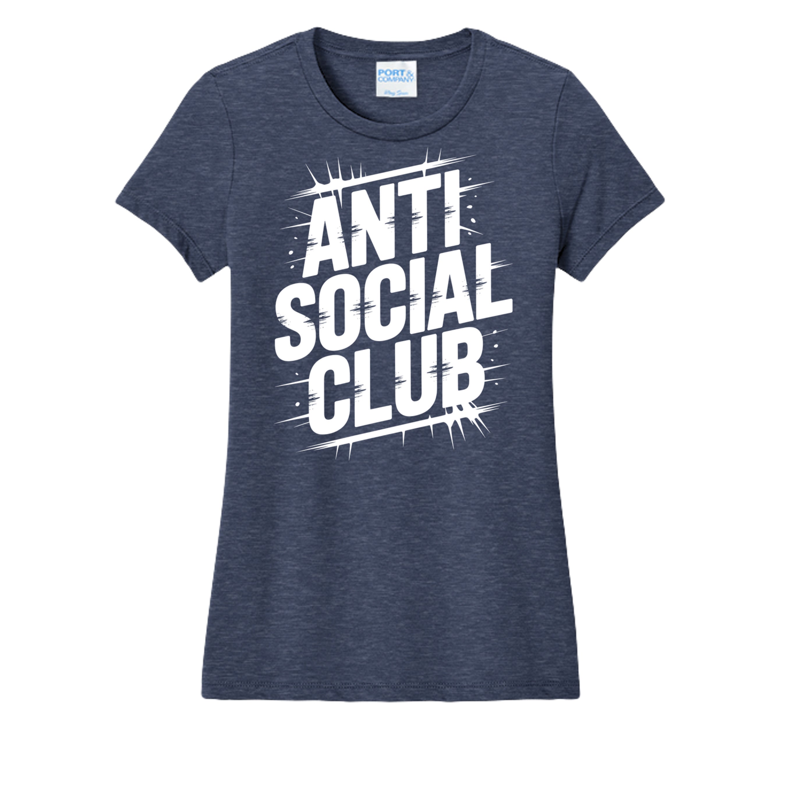 Heather Navy - LPC450 - FRONT