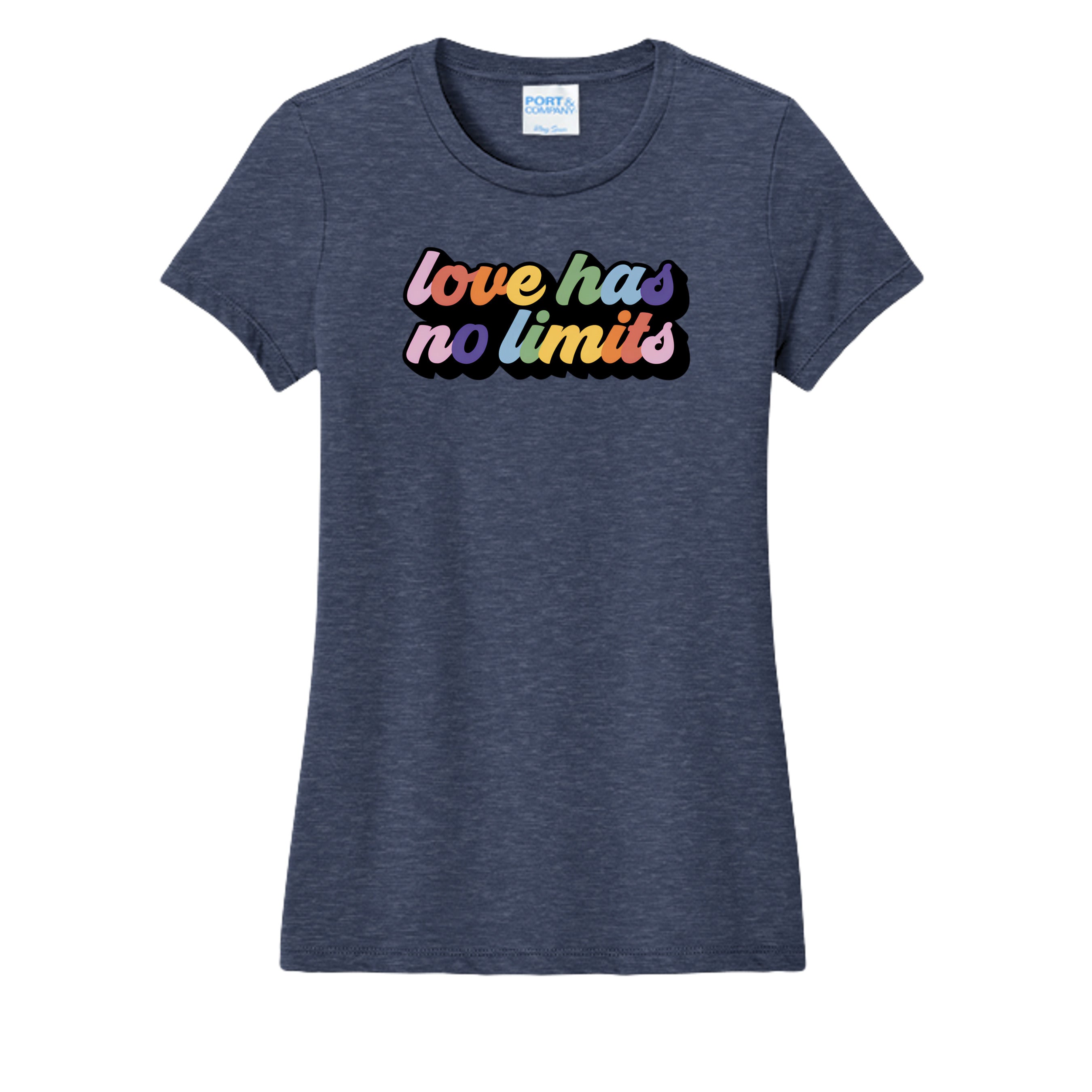 Heather Navy - LPC450 - FRONT