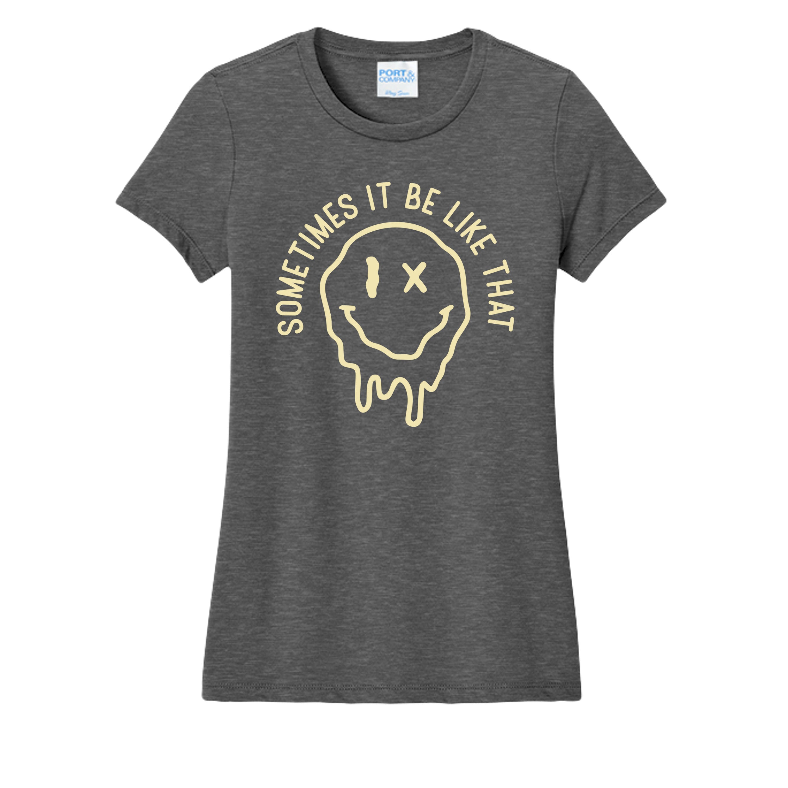 Dark Heather Grey - LPC450 - FRONT